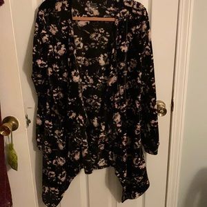 Cuddl Duds Velvet/velour jacket M